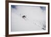 Kaylin Richardson Skiing Powder At Alta Ski Area-Louis Arevalo-Framed Photographic Print