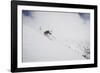 Kaylin Richardson Skiing Powder At Alta Ski Area-Louis Arevalo-Framed Photographic Print