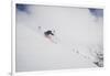 Kaylin Richardson Skiing Powder At Alta Ski Area-Louis Arevalo-Framed Photographic Print