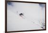 Kaylin Richardson Skiing Powder At Alta Ski Area-Louis Arevalo-Framed Photographic Print