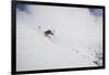 Kaylin Richardson Skiing Powder At Alta Ski Area-Louis Arevalo-Framed Photographic Print