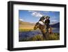 Kazakh Men Traditionally Hunt Foxes and Wolves Using Trained Golden Eagles-Rawpixel com-Framed Photographic Print