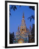 Kazakhstan, Almaty, Panfilov Park, Zenkov Cathedral Previously known as Ascension Cathderal, Built -Jane Sweeney-Framed Photographic Print