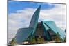 Kazakhstan Central Concert Hall. Astana, Kazakhstan.-Keren Su-Mounted Photographic Print
