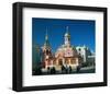 Kazan Cathedral on the Red Square, Moscow, Russia-null-Framed Art Print