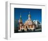 Kazan Cathedral on the Red Square, Moscow, Russia-null-Framed Art Print