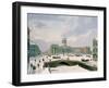 Kazan Cathedral, St. Petersburg, Printed by Lemercier, Paris, 1840s-Louis Jules Arnout-Framed Giclee Print