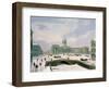 Kazan Cathedral, St. Petersburg, Printed by Lemercier, Paris, 1840s-Louis Jules Arnout-Framed Giclee Print