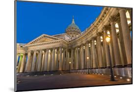 Kazan Cathedral, St. Petersburg, Russia, Europe-Miles Ertman-Mounted Photographic Print