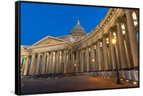 Kazan Cathedral, St. Petersburg, Russia, Europe-Miles Ertman-Framed Stretched Canvas