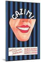 Kazimi Dental Products: Toothpaste, Powder, and Mouthwash-null-Mounted Art Print