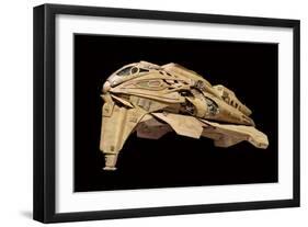 Kazon Fighter Model, Used in the First Season of 'Star Trek: Voyager', C.1995-null-Framed Giclee Print