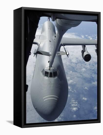 KC-10 Extender Refuels a C-5 Galaxy, July 23, 2007-Stocktrek Images-Framed Stretched Canvas