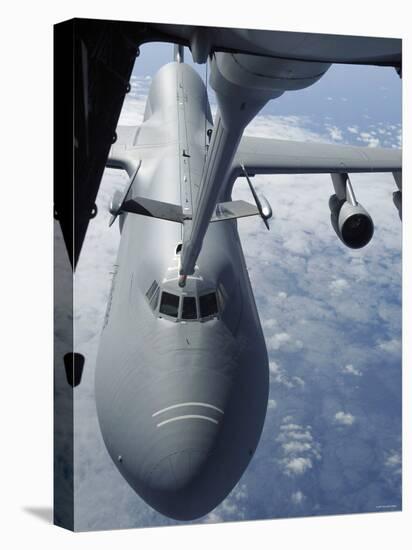 KC-10 Extender Refuels a C-5 Galaxy, July 23, 2007-Stocktrek Images-Stretched Canvas