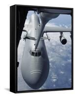 KC-10 Extender Refuels a C-5 Galaxy, July 23, 2007-Stocktrek Images-Framed Stretched Canvas