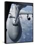 KC-10 Extender Refuels a C-5 Galaxy, July 23, 2007-Stocktrek Images-Framed Stretched Canvas