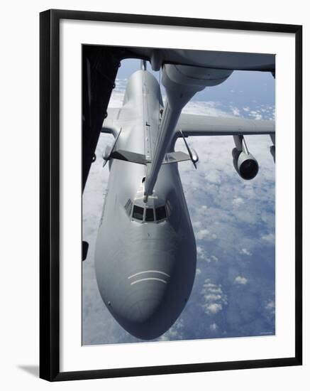 KC-10 Extender Refuels a C-5 Galaxy, July 23, 2007-Stocktrek Images-Framed Premium Photographic Print