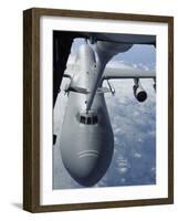 KC-10 Extender Refuels a C-5 Galaxy, July 23, 2007-Stocktrek Images-Framed Photographic Print