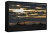 Kc-10 Extenders of the U.S. Air Force Sit on the Ramp at Travis Air Force Base-null-Framed Stretched Canvas