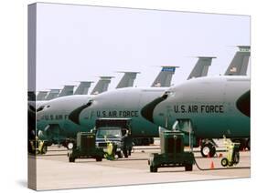 KC-135 Stratotankers-Stocktrek Images-Stretched Canvas