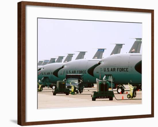 KC-135 Stratotankers-Stocktrek Images-Framed Photographic Print