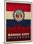 KC flag-Red Atlas Designs-Mounted Giclee Print