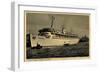 Kdf Dampfschiff Wilhelm Gusthoff, Schlepper, Stadt-null-Framed Giclee Print