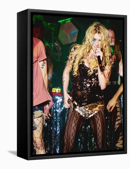 Ke$ha-null-Framed Stretched Canvas