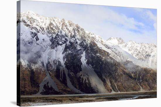 Kea Point Track, Mt. Cook National Park, South Island, New Zealand-Paul Dymond-Stretched Canvas