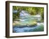 Keang Si waterfalls, near Luang Prabang, Laos, Indochina, Southeast Asia, Asia-Melissa Kuhnell-Framed Photographic Print