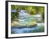 Keang Si waterfalls, near Luang Prabang, Laos, Indochina, Southeast Asia, Asia-Melissa Kuhnell-Framed Photographic Print