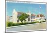 Keansburg, New Jersey - Exterior View of St. Ann's Parochial School and Convent, c.1937-Lantern Press-Mounted Art Print