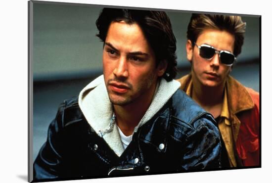 KEANU REEVES; RIVER PHOENIX. "My Own Private Idaho" [1991], directed by GUS VAN SANT.-null-Mounted Premium Photographic Print