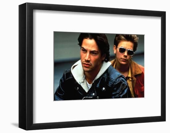 KEANU REEVES; RIVER PHOENIX. "My Own Private Idaho" [1991], directed by GUS VAN SANT.-null-Framed Photographic Print