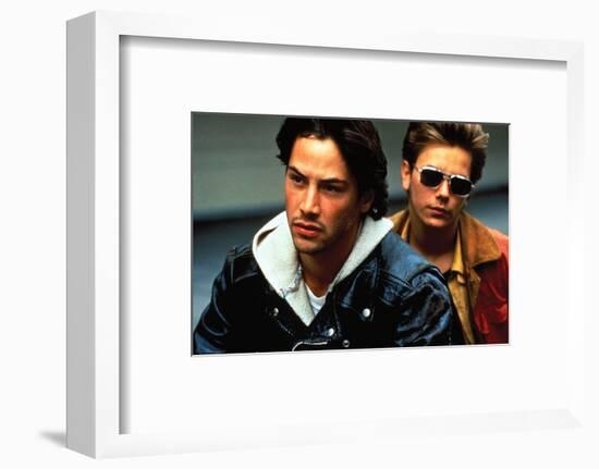 KEANU REEVES; RIVER PHOENIX. "My Own Private Idaho" [1991], directed by GUS VAN SANT.-null-Framed Photographic Print