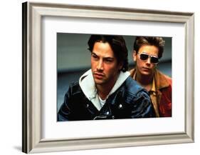 KEANU REEVES; RIVER PHOENIX. "My Own Private Idaho" [1991], directed by GUS VAN SANT.-null-Framed Photographic Print