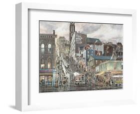 Kearny St.: San Francisco-Stanton Manolakas-Framed Giclee Print