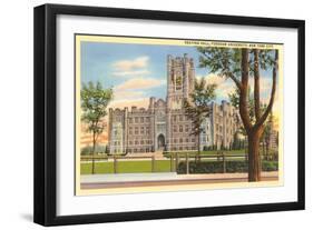 Keating Hall, Fordham University, New York City-null-Framed Art Print