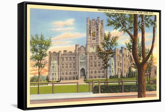 Keating Hall, Fordham University, New York City-null-Framed Stretched Canvas
