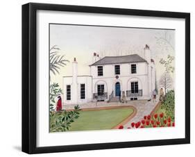 Keats' House, Hampstead-Gillian Lawson-Framed Giclee Print