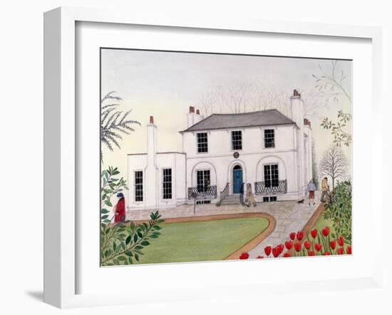 Keats' House, Hampstead-Gillian Lawson-Framed Giclee Print