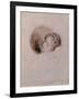 Keats on His Death Bed, 1821-Joseph Severn-Framed Giclee Print