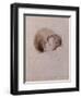 Keats on His Death Bed, 1821-Joseph Severn-Framed Giclee Print