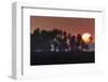 Keawaiki Bay area at Sunset, Kohala Coast, near Kona, Big Island, Hawaii, USA-Stuart Westmorland-Framed Photographic Print