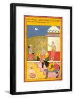 Kedar Ragini of Sri, 1628-Shah ud Din-Framed Giclee Print