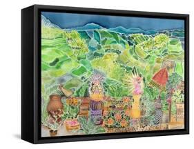 Kedewatan, Bali, 1997-Hilary Simon-Framed Stretched Canvas