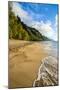 Kee Beach on the Napali Coast, Kauai, Hawaii, United States of America, Pacific-Michael Runkel-Mounted Photographic Print