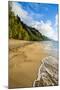 Kee Beach on the Napali Coast, Kauai, Hawaii, United States of America, Pacific-Michael Runkel-Mounted Photographic Print