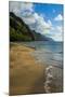 Kee Beach on the Napali Coast, Kauai, Hawaii, United States of America, Pacific-Michael Runkel-Mounted Photographic Print