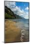 Kee Beach on the Napali Coast, Kauai, Hawaii, United States of America, Pacific-Michael Runkel-Mounted Photographic Print